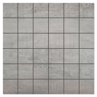 Mosaikkflis <strong>Acier</strong>  Grå Matt 30x30 (5x5) cm